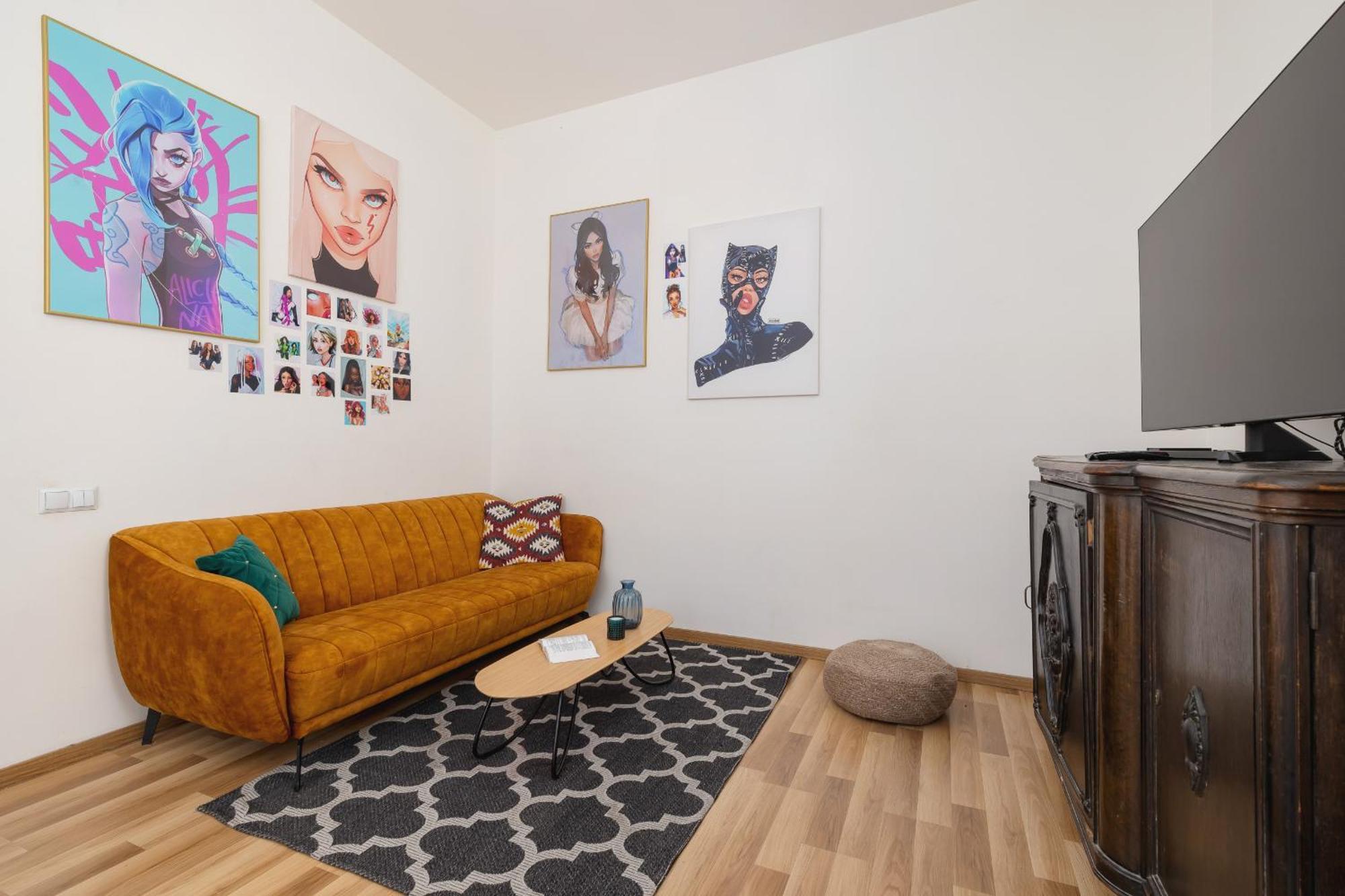 Family In Downtown Cracow By Rent Like Leilighet Krasków